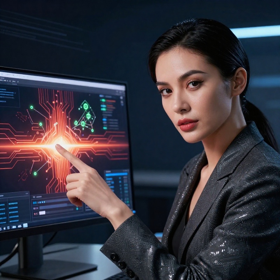 Продажа энергии TRON: экспертный анализ рынка ресурсов Крипто-аналитик анализирует продажу энергии TRON на современном мониторе с визуализацией данных